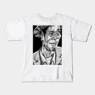 Get Out - "The African American Experience" Andre Logan portrait (original) Kids T-Shirt